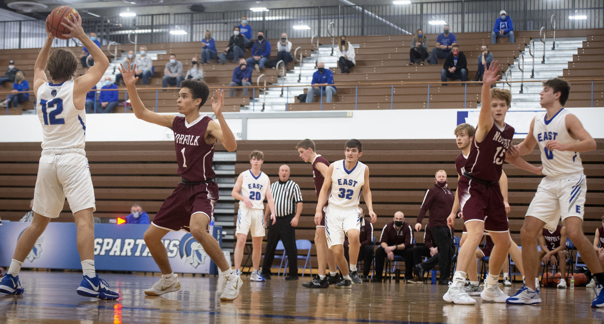 Basketball fans reduced